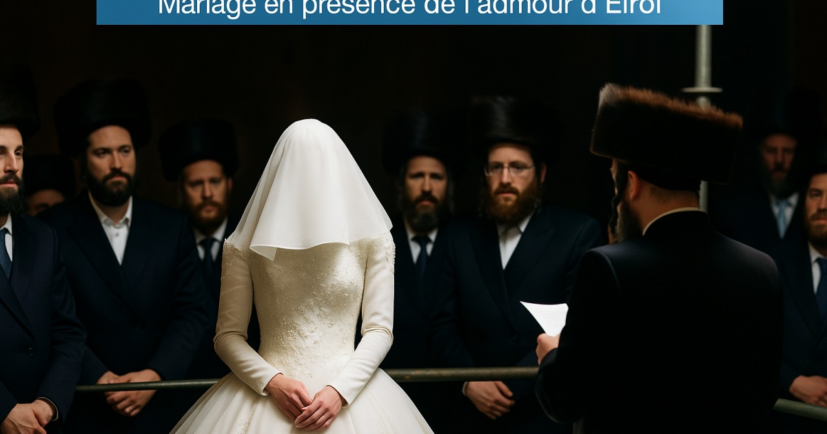 Mariage en présence de l'admour d'Elroï
