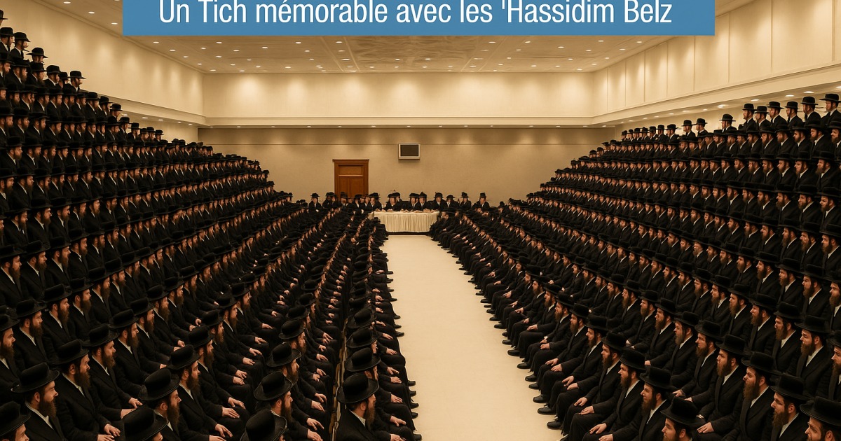 Un Tich Mémorable avec les 'Hassidim Belz