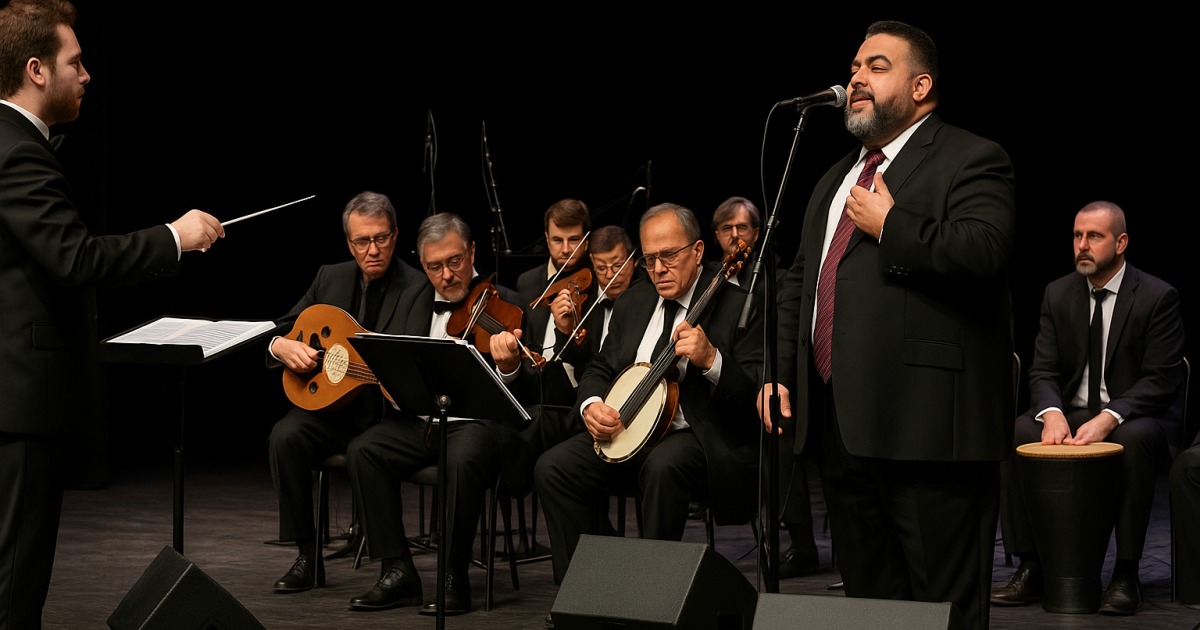Le ténor Chimon Siboni chante pour Jo Amar
