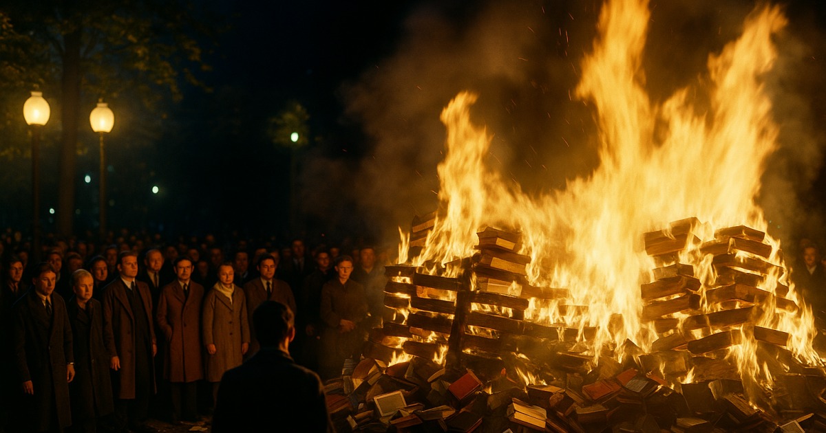 Berlin 1933 - Le feu des Livres