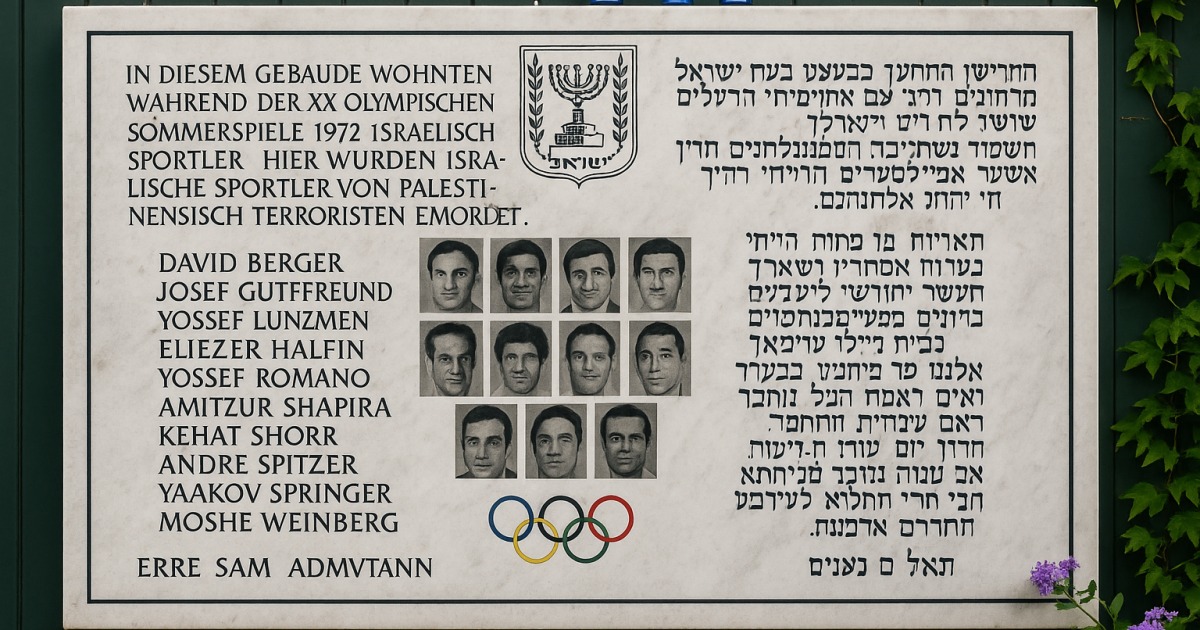 Document inédit sur l'attentat des athletes de Munich
