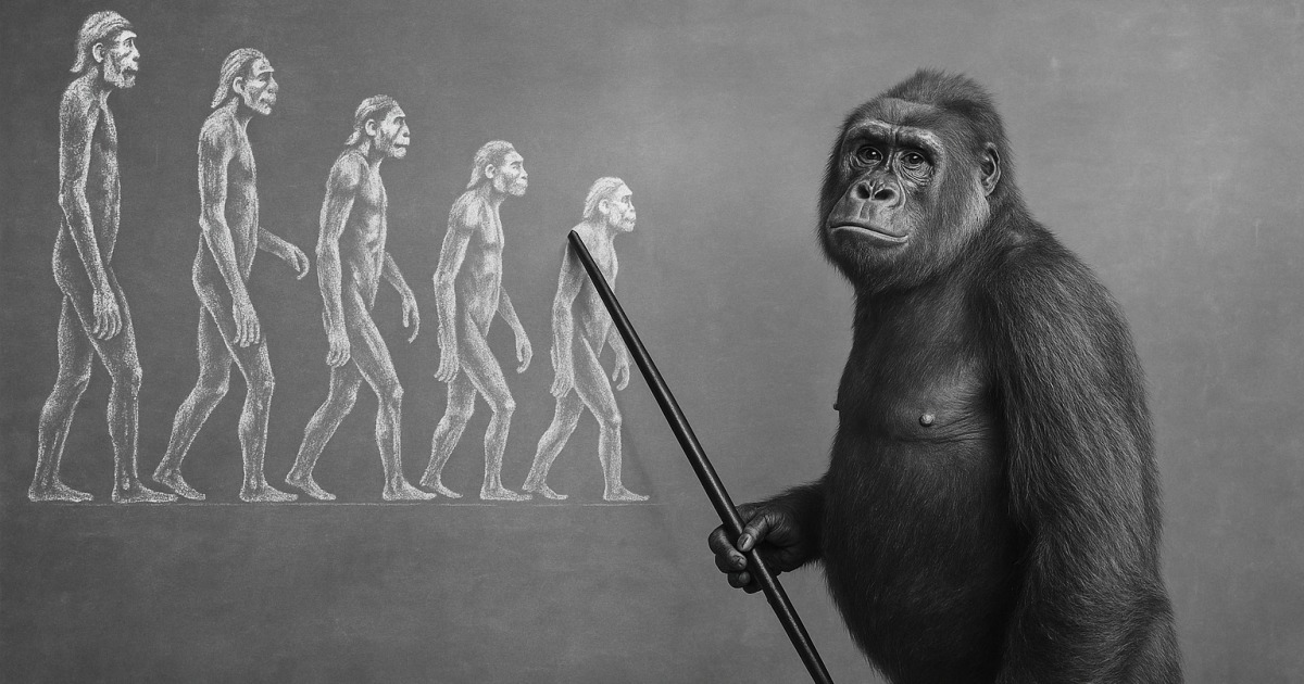 Pourquoi le singe ne descend pas de l'homme ?