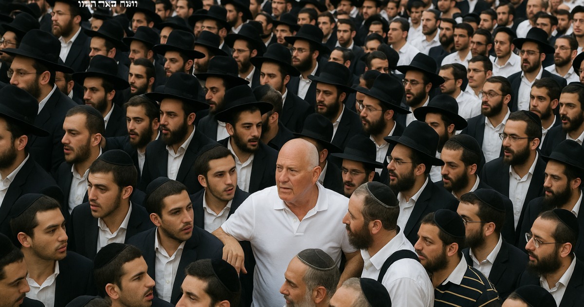 Rav Ovadia Yossef - Incroyable bousculade