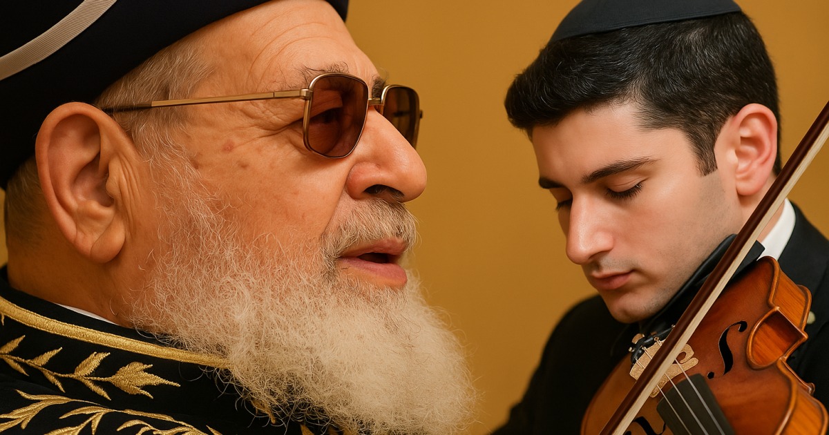 Hommage musical au Rav Ovadia Yossef