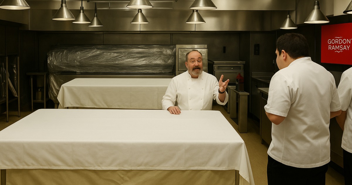 Kachérisation de la cuisine de la maison blanche