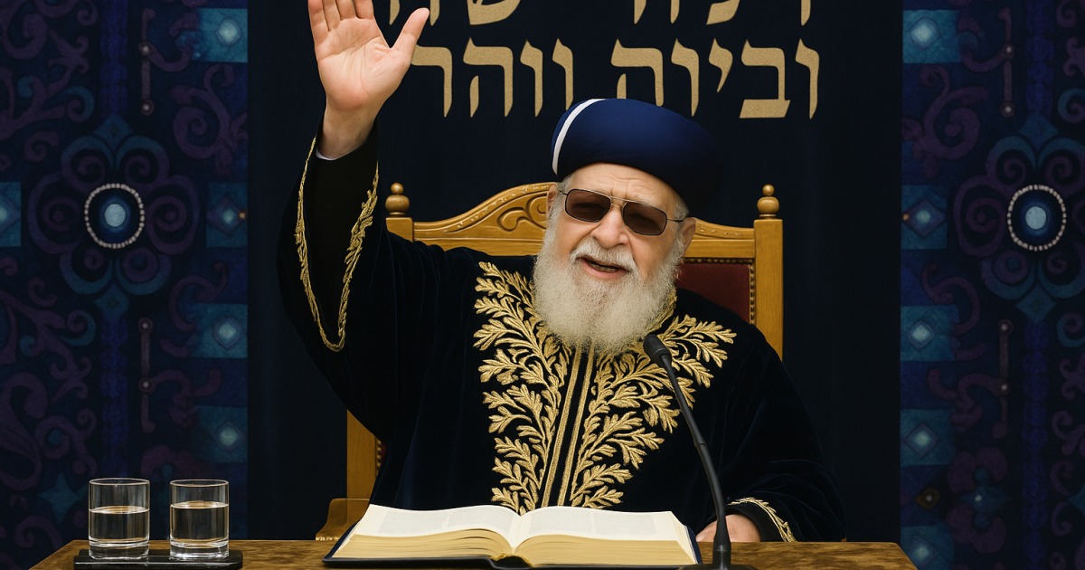Gouch Katif : la prédiction du Rav Ovadia Yossef qui s'est entièrement réalisée