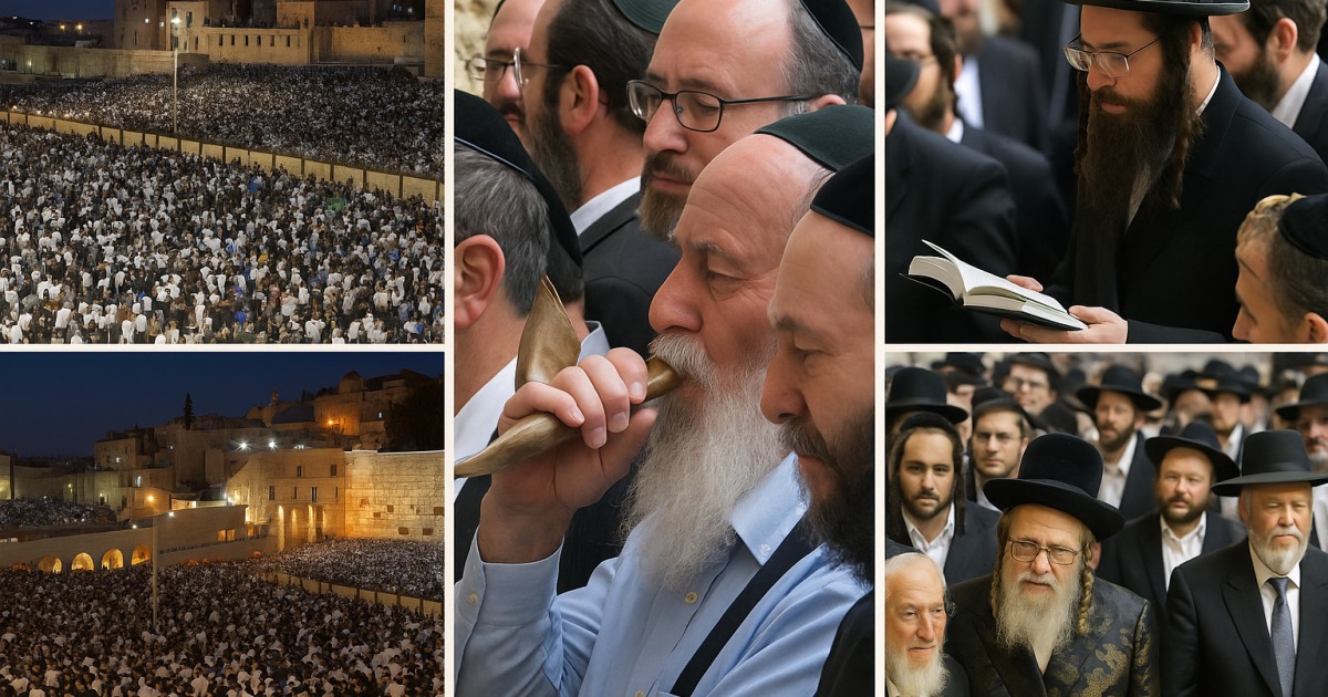 Près de 50 000 personnes réunies au Kotel pour prier