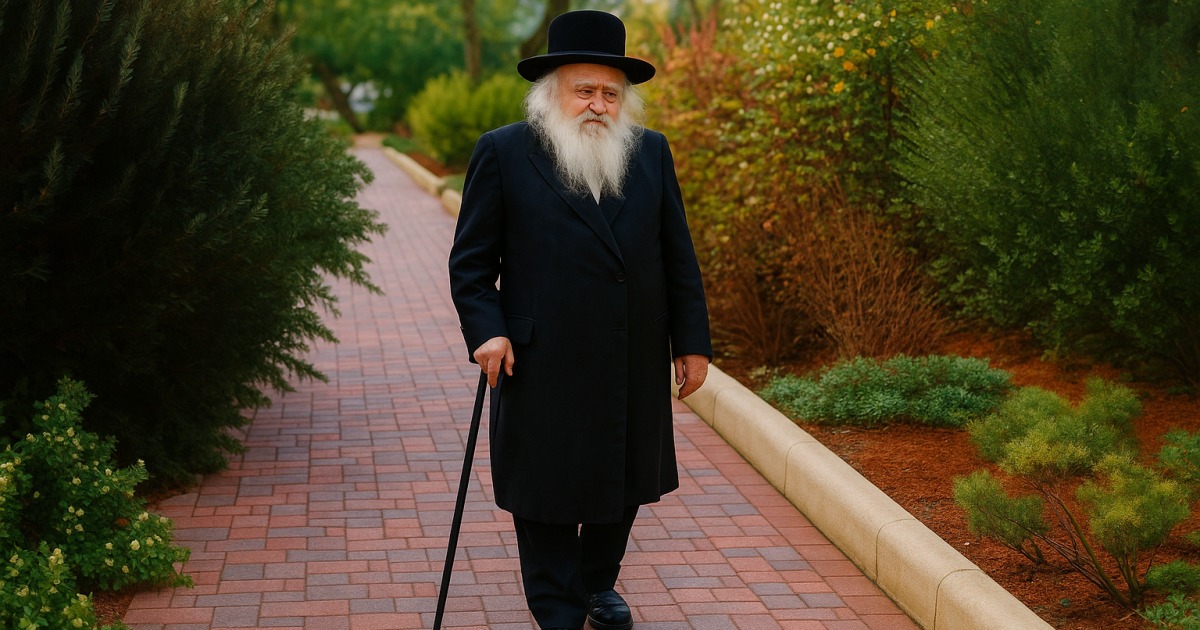Rav Kanievsky au Mariage de son petit fils