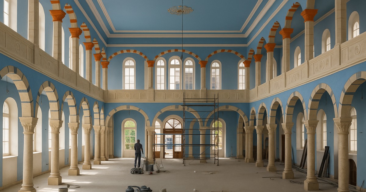 La Grande synagogue de Beyrouth