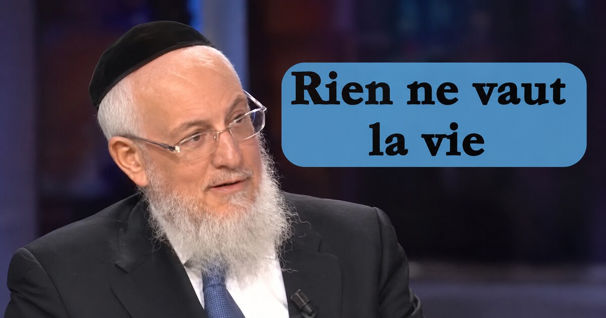 Rien ne vaut la vie
