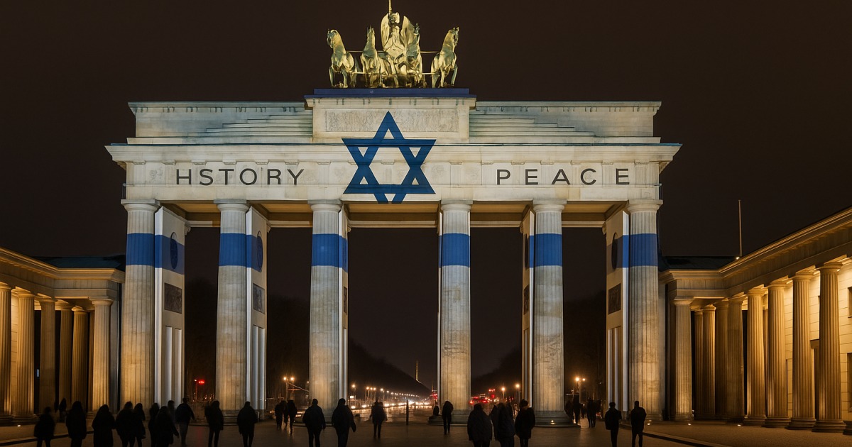 L'impensable : Berlin aux couleurs d'Israël !