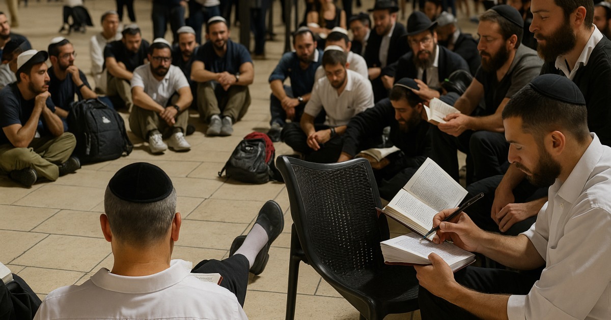 Ticha Béav - La nuit au Kotel