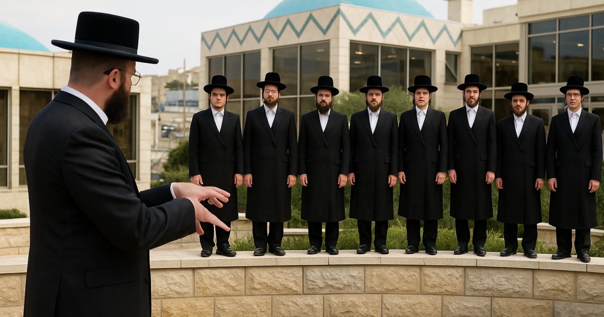 Rabbi Akiva nous a enseigné...Soyez heureux "Israël".