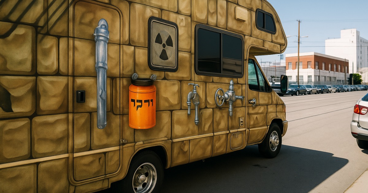 Moscou : la "Synago-mobile"