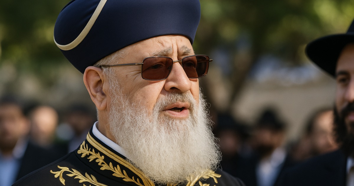 Séli'hotes avec le Rav Ovadia Yossef