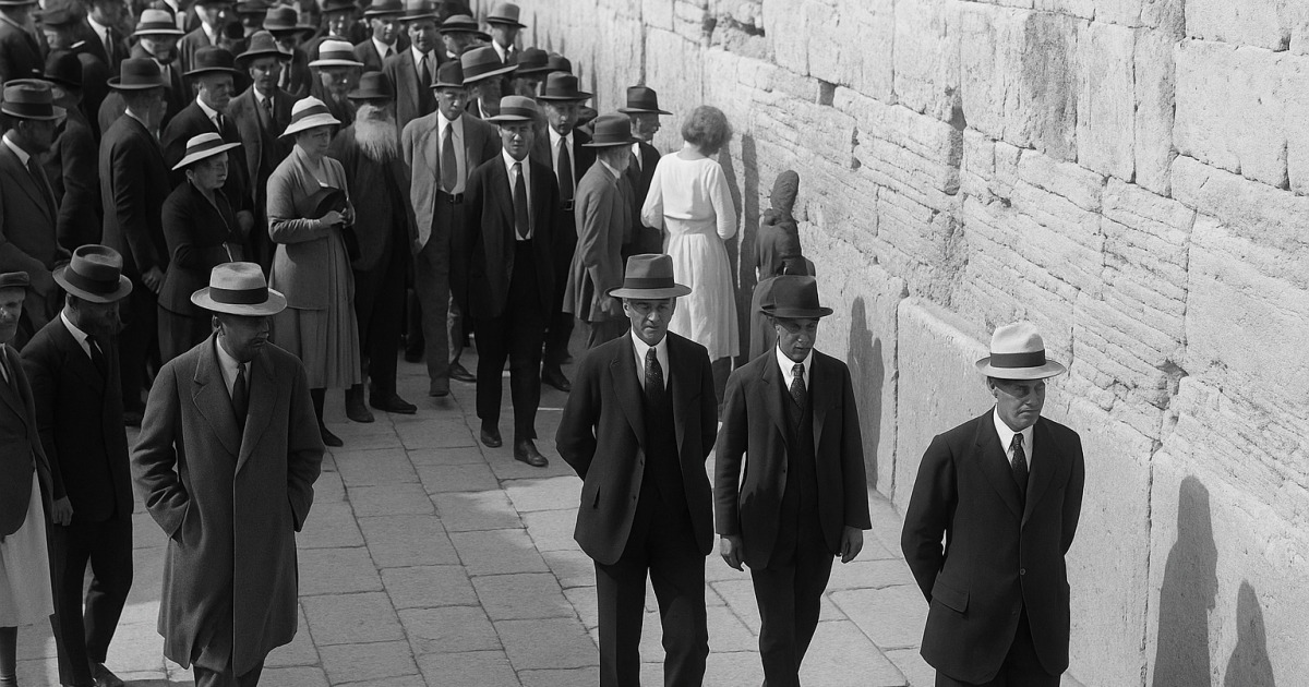 Le Kotel de 1911 à nos jours