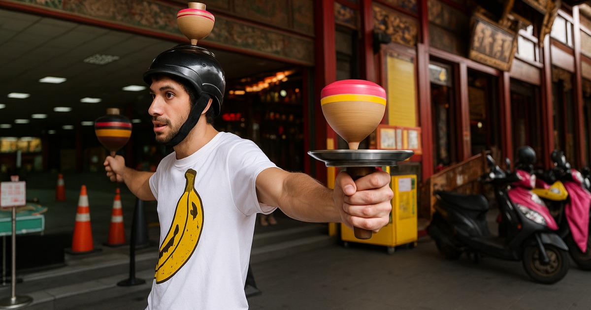 A Taiwan aussi on s'entraîne pour 'Hanouka