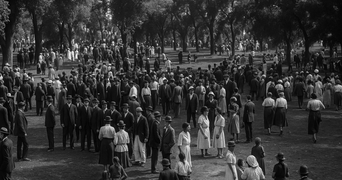 Lag BaOmer à Jérusalem en 1928