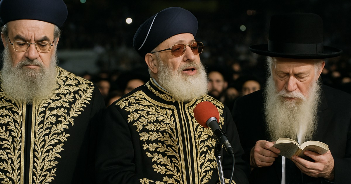Quand le rav Ovadia Yossef dirigeait les séli'hote au Kotel
