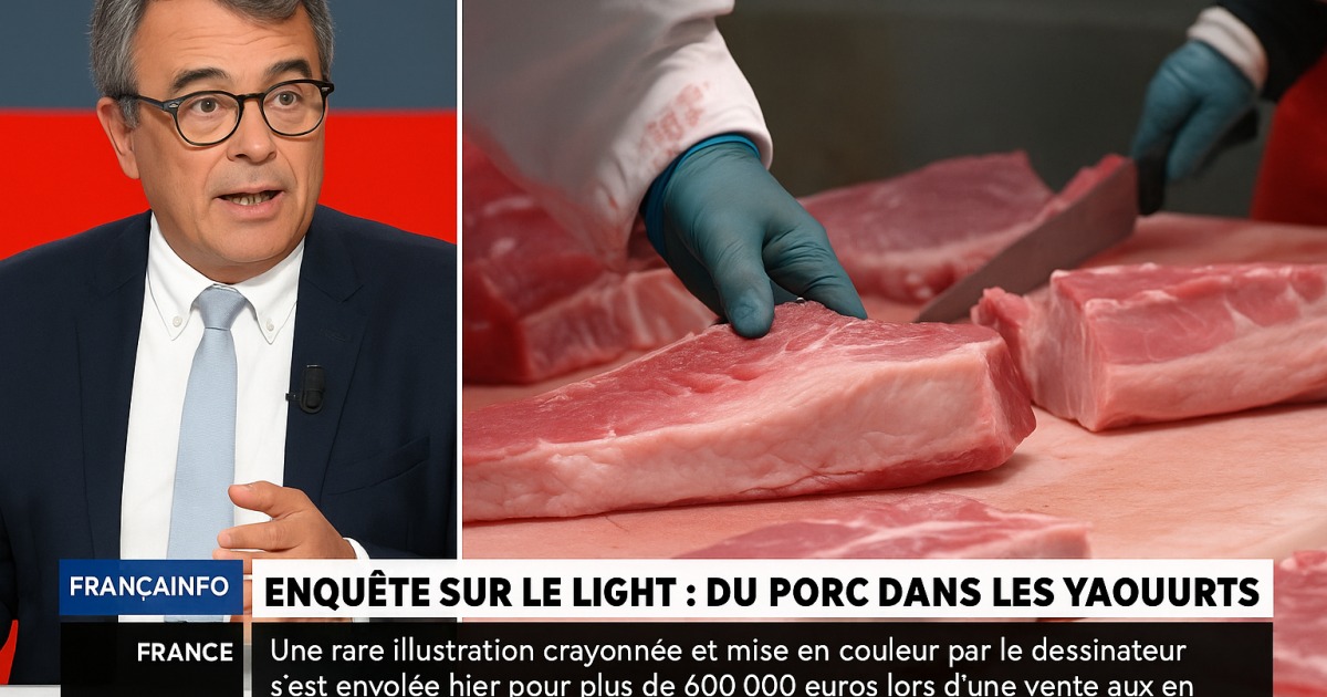 Enquête sur le light : du porc dans les yaourts