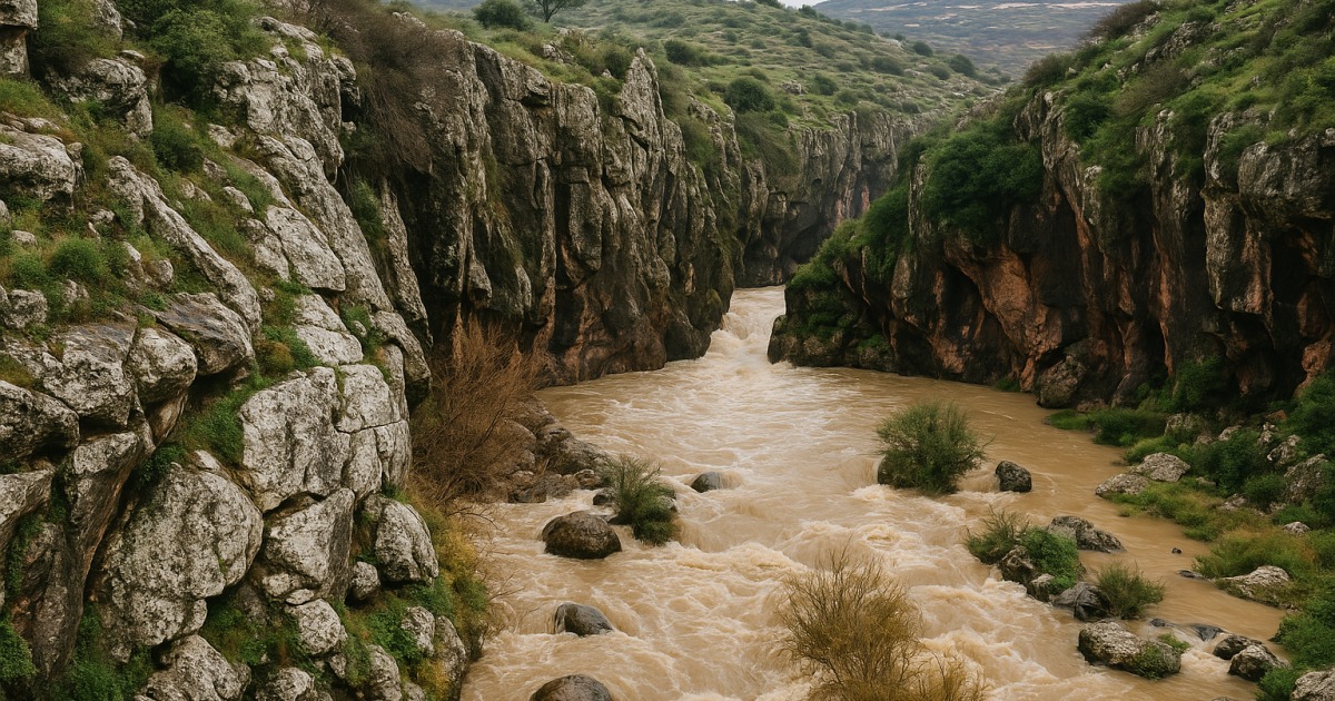 Pluie et neige en Israël