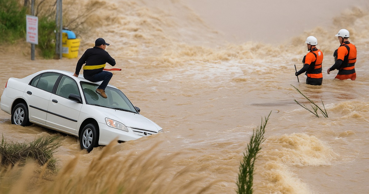 Pluies, inondations... et sauvetages à Jérusalem
