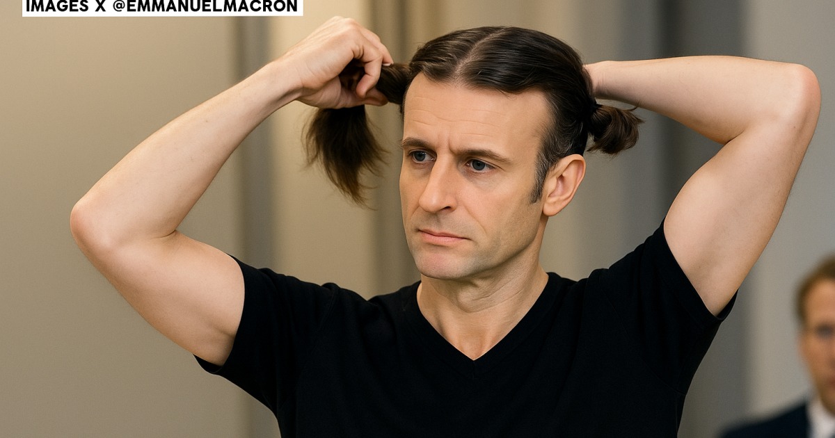 Macron : Une petite greffe d'IA lui ferait le plus grand bien !