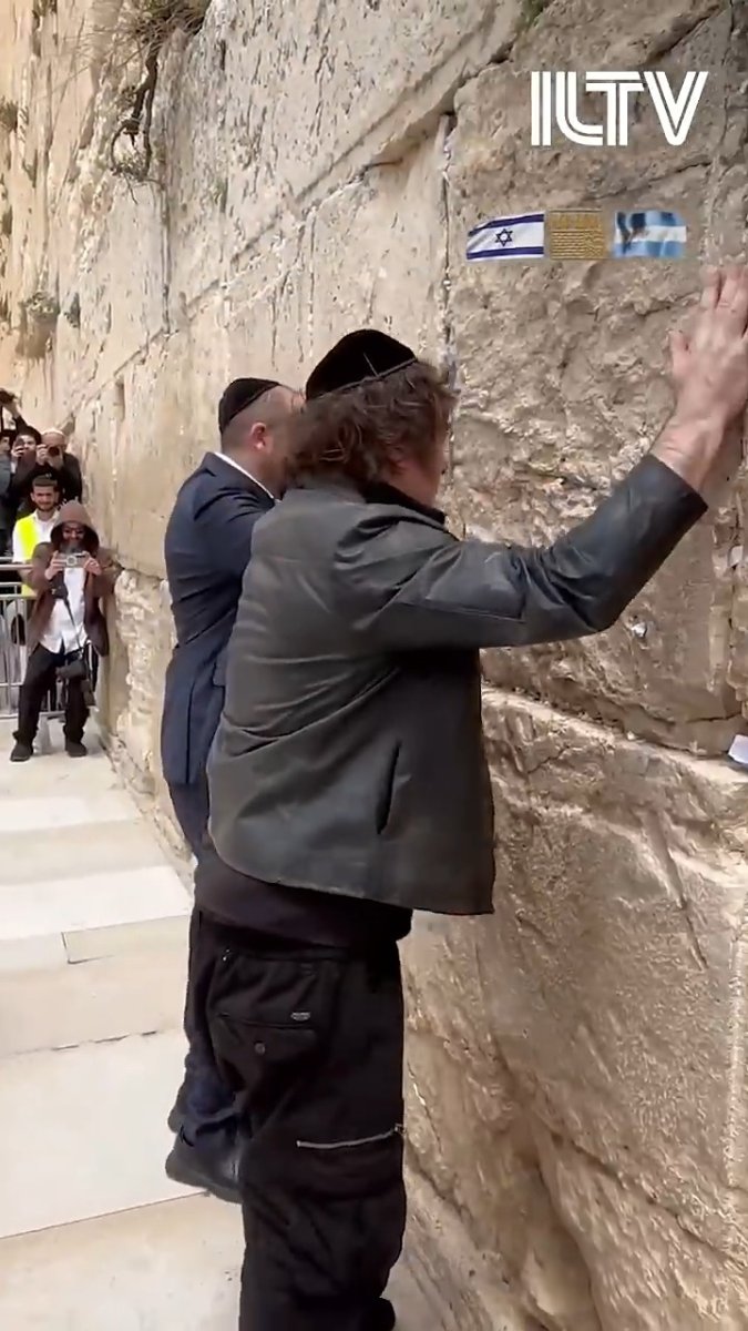 Le président argentin Javier Milei en Israël