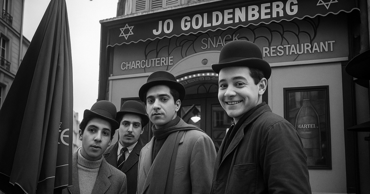 Photos du Pletzl juif de Paris en 1975