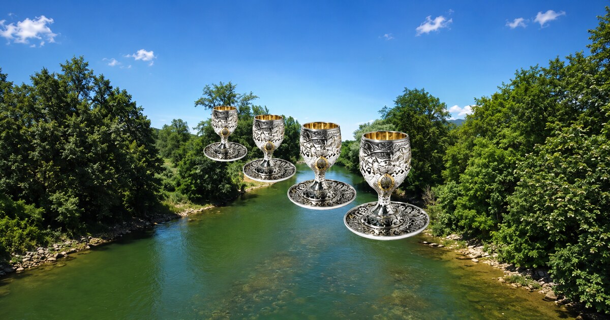 les 4 coupes de vin et les 4 fleuves de l'Eden - Partie I