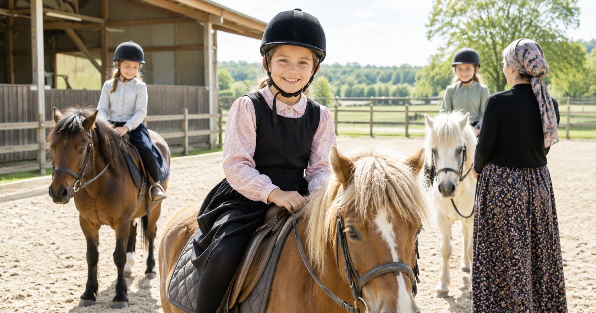 « Classe poney » pour des fillettes