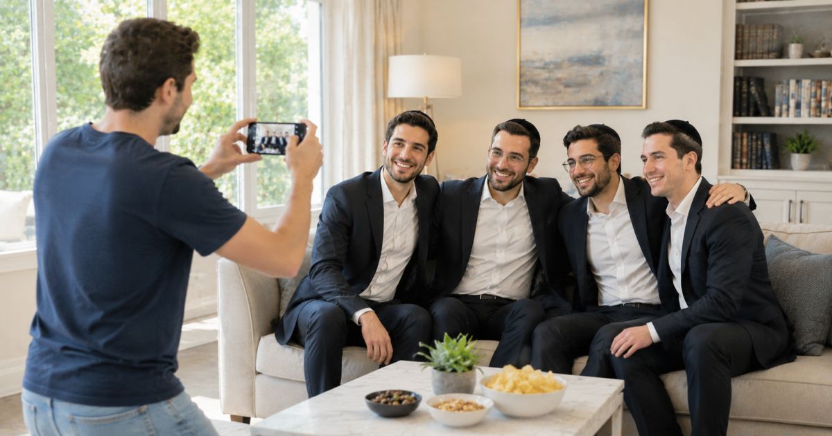 Prendre des photos le Chabbate
