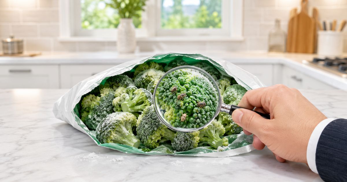 Brocoli congelé: consommable ou pas?