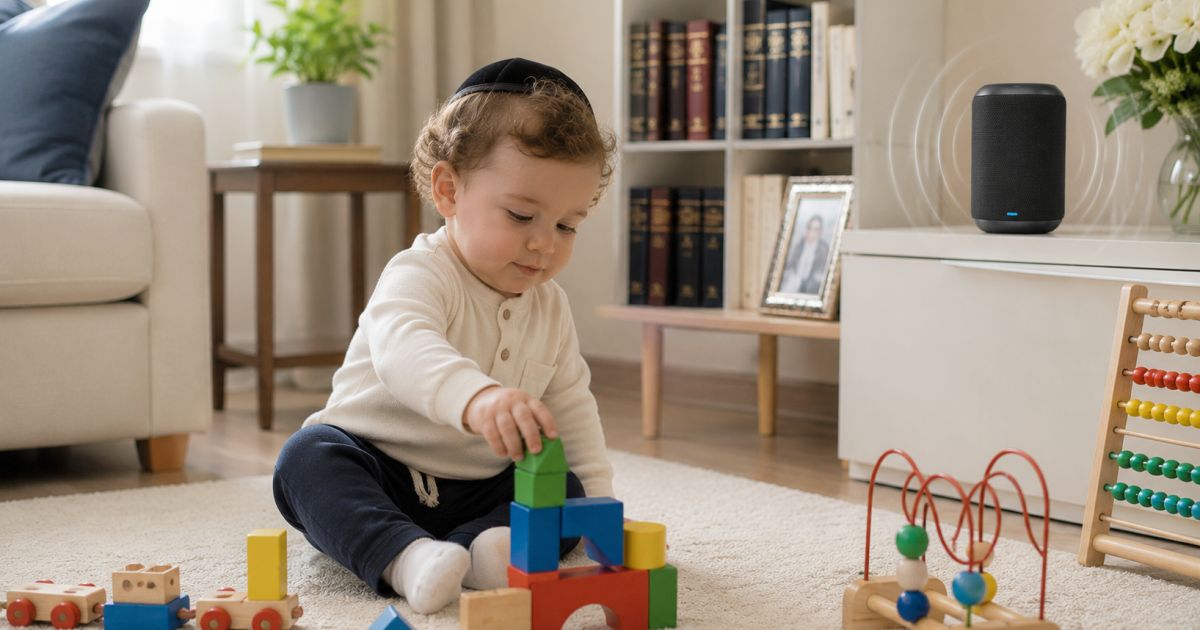 Mettre de la musique pour un jeune enfant pendant le 'Omèr
