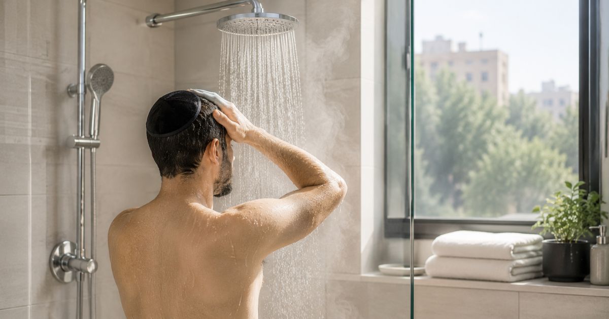 Se laver à l’eau chaude pendant le Yom Tov