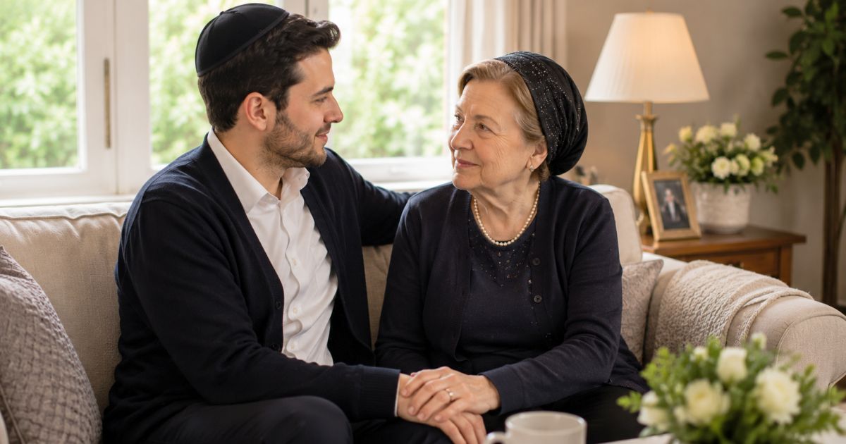 Ne pas chagriner sa mère.