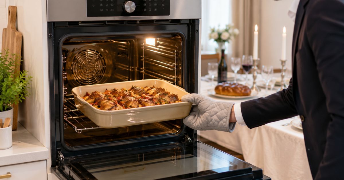 Laisser un plat dans un four allumé la veille de Chabbate