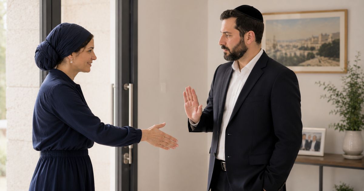 L’interdit de toucher une femme (ou un homme)