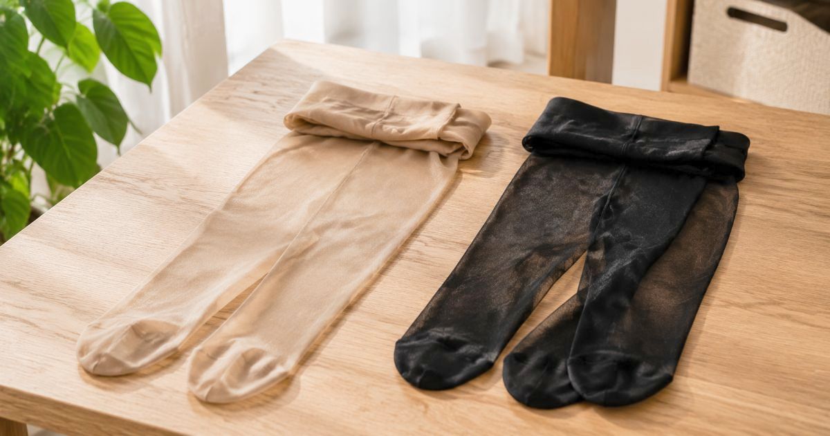 Les bas : transparents ou pas ?