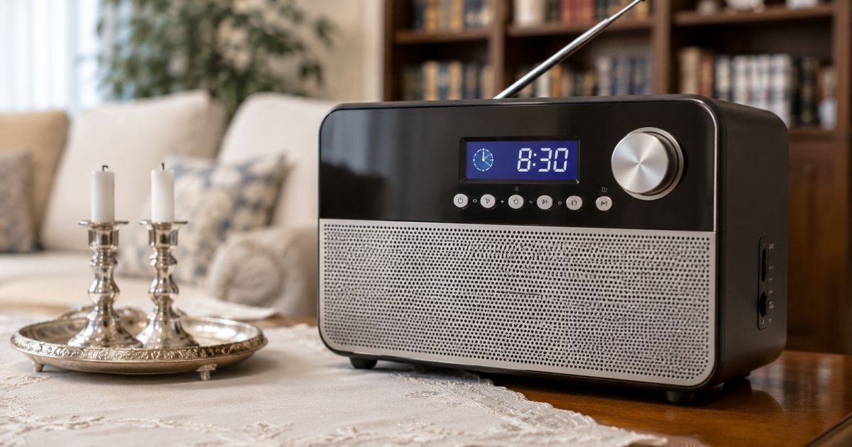 Mettre la radio sur minuterie le Chabbate