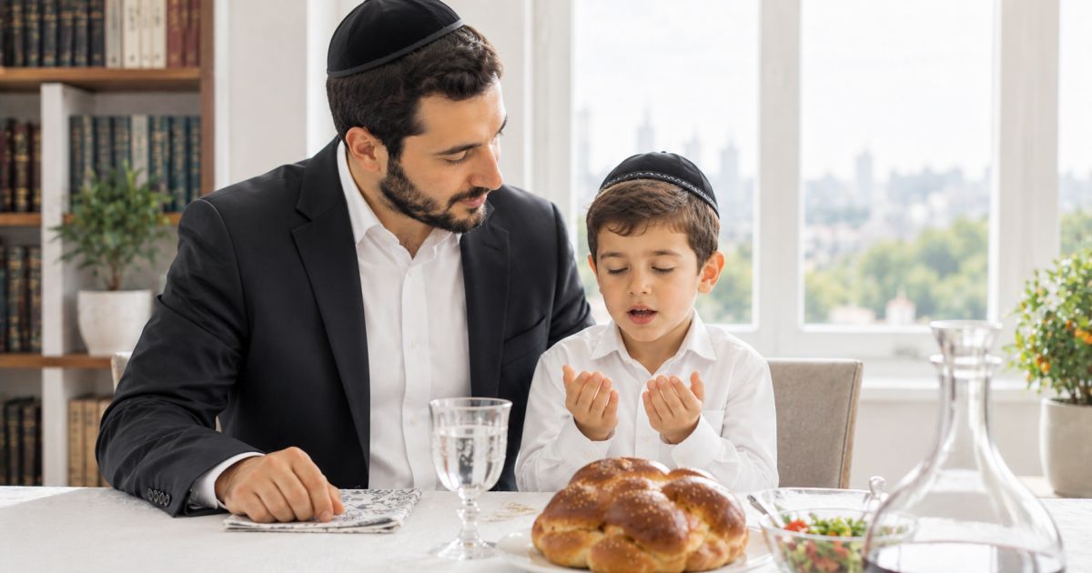 Éduquer les enfants à faire des bénédictions