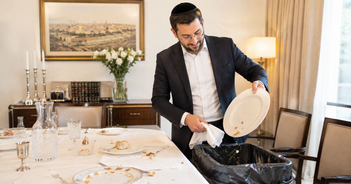 Débarrasser la table le Chabbate