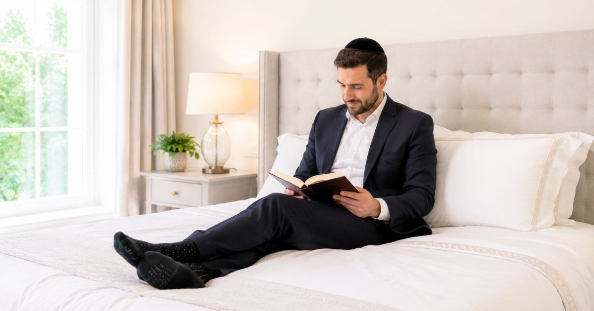 S’asseoir sur le lit de sa femme « Nidda »