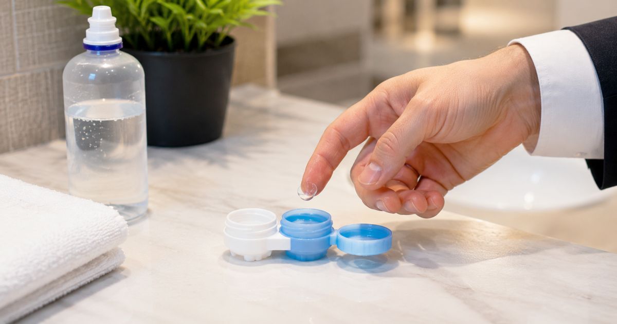 Nettoyer des lentilles de contact le Chabbate