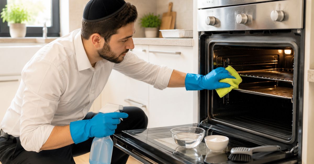 Kachériser un four sans pyrolyse pour Péssa’h