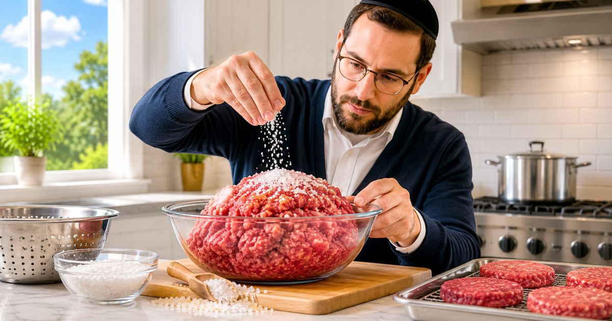 Que faire d'une viande hachée avant d’être Kachérisée