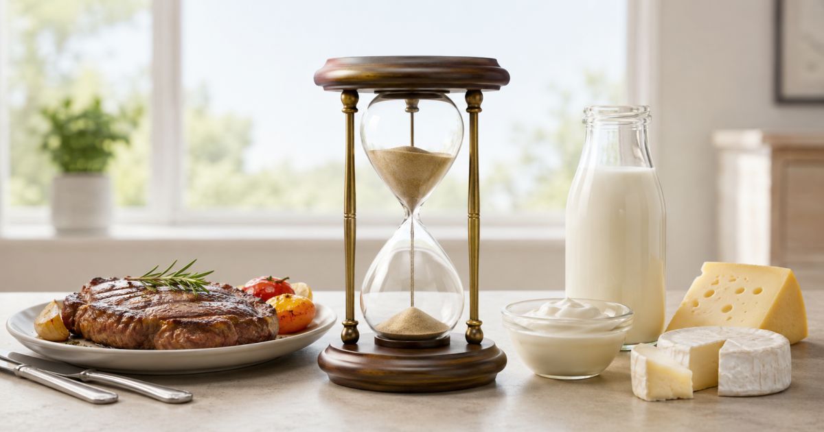 Quel temps attendre entre la viande et le lait ?