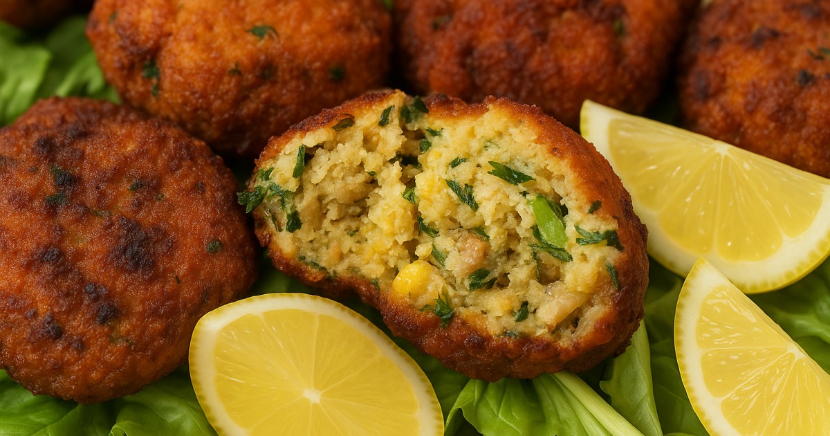 Boulettes de poisson frittes