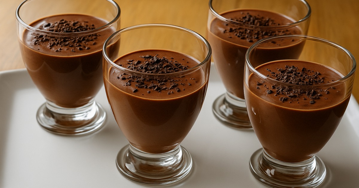 La mousse au chocolat