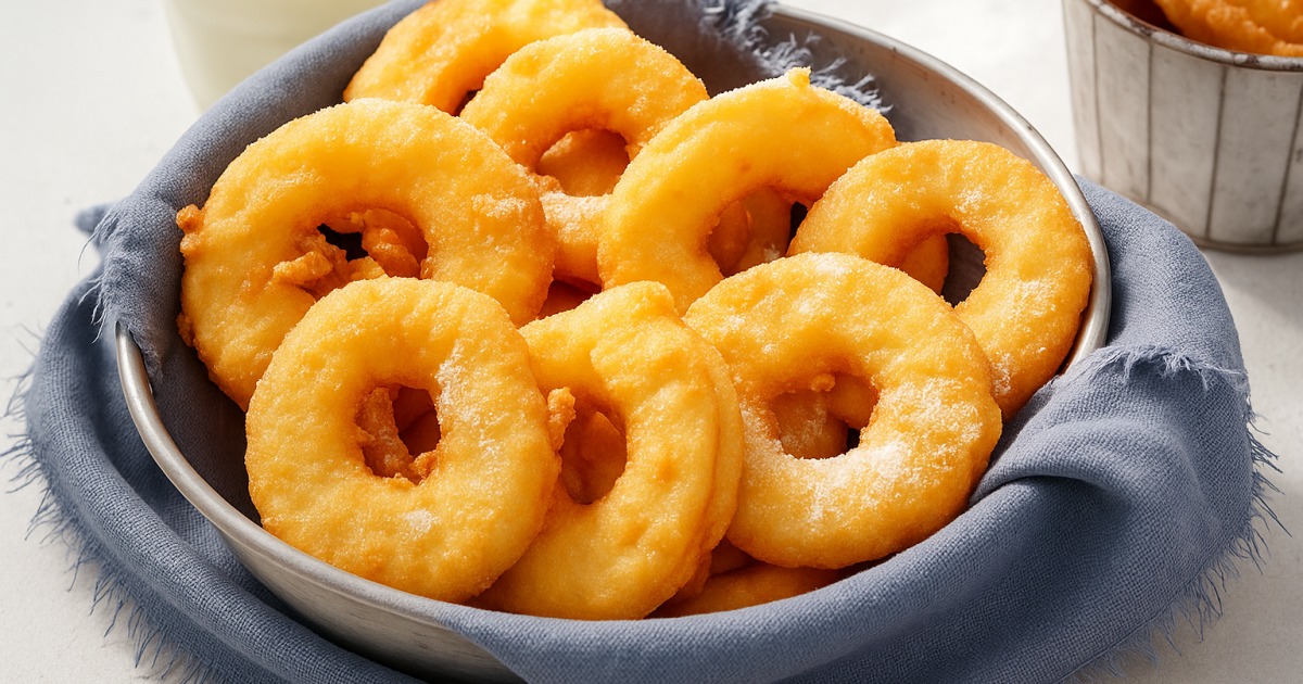 Beignets aux pommes ultra simples